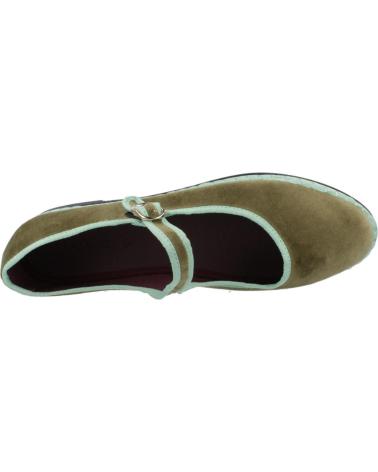 Sabrinas de Mulher FLABELUS BAILARINAS MUJER MODELO VERA COLOR VERDE GREEN