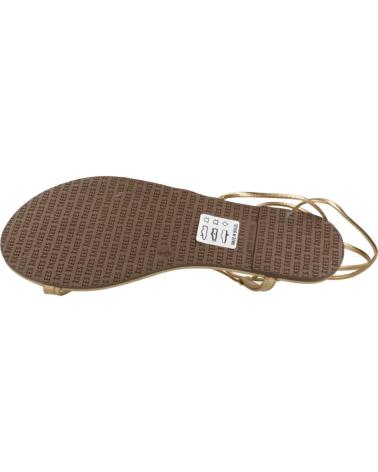 Sandalias de Mujer TKEES SANDALIAS MUJER MODELO TKEJO COLOR ORO BLINK