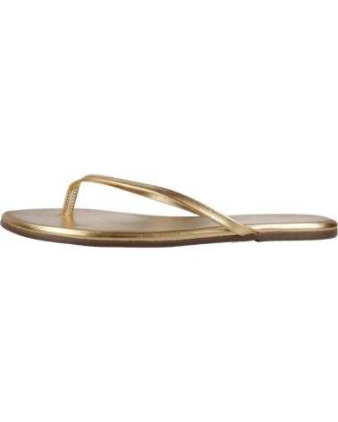 Tongs pour Femme TKEES SANDALIAS MUJER MODELO TKEMETALLICS COLOR ORO BLINK
