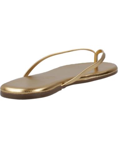 Tongs pour Femme TKEES SANDALIAS MUJER MODELO TKEMETALLICS COLOR ORO BLINK