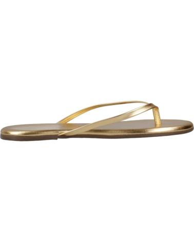 Tongs pour Femme TKEES SANDALIAS MUJER MODELO TKEMETALLICS COLOR ORO BLINK
