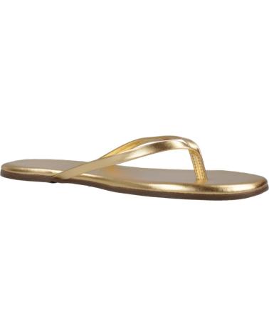 Tongs pour Femme TKEES SANDALIAS MUJER MODELO TKEMETALLICS COLOR ORO BLINK