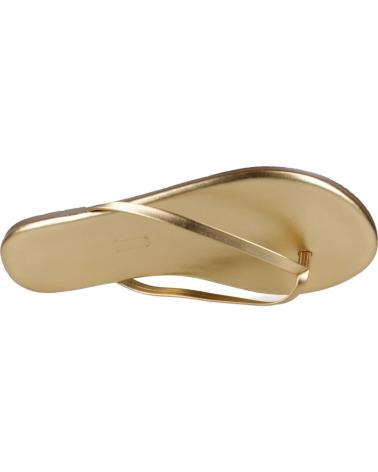 Tongs pour Femme TKEES SANDALIAS MUJER MODELO TKEMETALLICS COLOR ORO BLINK