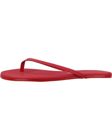 Tongs pour Femme TKEES SANDALIAS MUJER MODELO TKESOLIDS COLOR ROJO RED