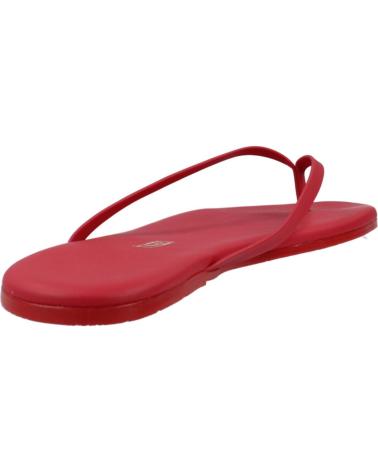 Tongs pour Femme TKEES SANDALIAS MUJER MODELO TKESOLIDS COLOR ROJO RED