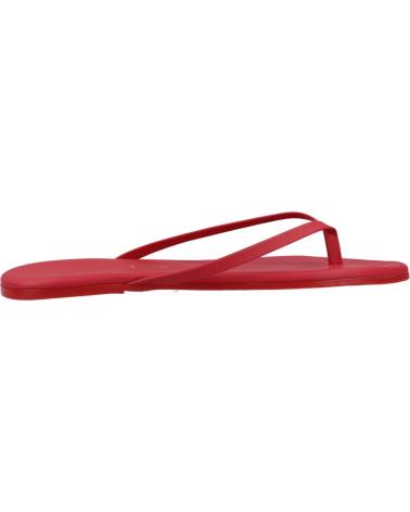 Tongs pour Femme TKEES SANDALIAS MUJER MODELO TKESOLIDS COLOR ROJO RED