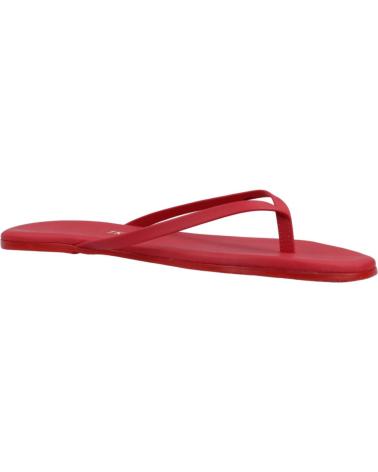 Tongs pour Femme TKEES SANDALIAS MUJER MODELO TKESOLIDS COLOR ROJO RED