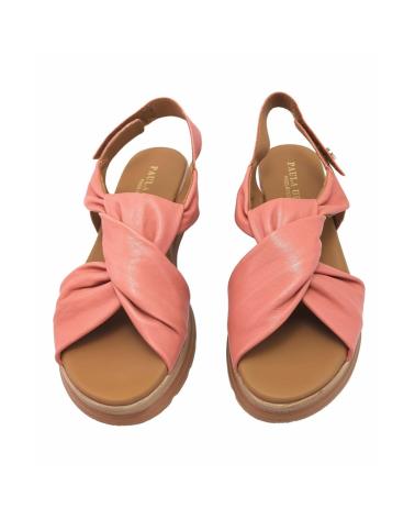 Sandals-De-Mujer-PAULA-URBAN-24-335-PIEL-PAPAYA-ROJO