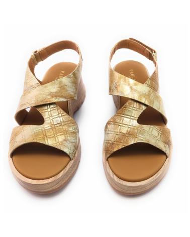Woman Sandals PAULA URBAN 24-773 PIEL MARRON