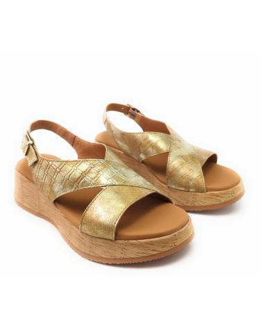 Sandalen für Damen PAULA URBAN 33-787 PIEL MARRON