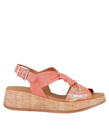 Sandalias de Mujer PAULA URBAN 33-710 PIEL ROJA ROJO