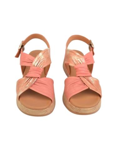 Sandalias de Mujer PAULA URBAN 33-710 PIEL ROJA ROJO
