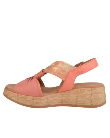 Sandalias de Mujer PAULA URBAN 33-710 PIEL ROJA ROJO