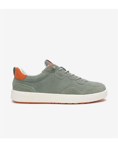 Sportif pour Homme WALK IN PITAS 54 MAHON ZAPATILLA DEPORTIVA DE HOMBRE DE SERRAJE - VERDE