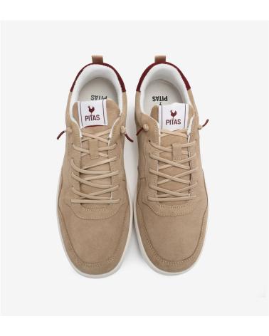 Sportif-De-Hombre-WALK-IN-PITAS-54-MAHON-ZAPATILLA-DEPORTIVA-DE-HOMBRE-DE-SERRAJE---BEIGE