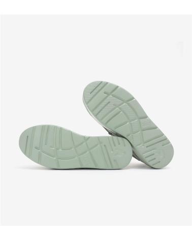 Nauticos pour Femme WALK IN PITAS 54 DAISY ZAPATO WALLABI DE MUJER DE ALGODON LINO - VERDE