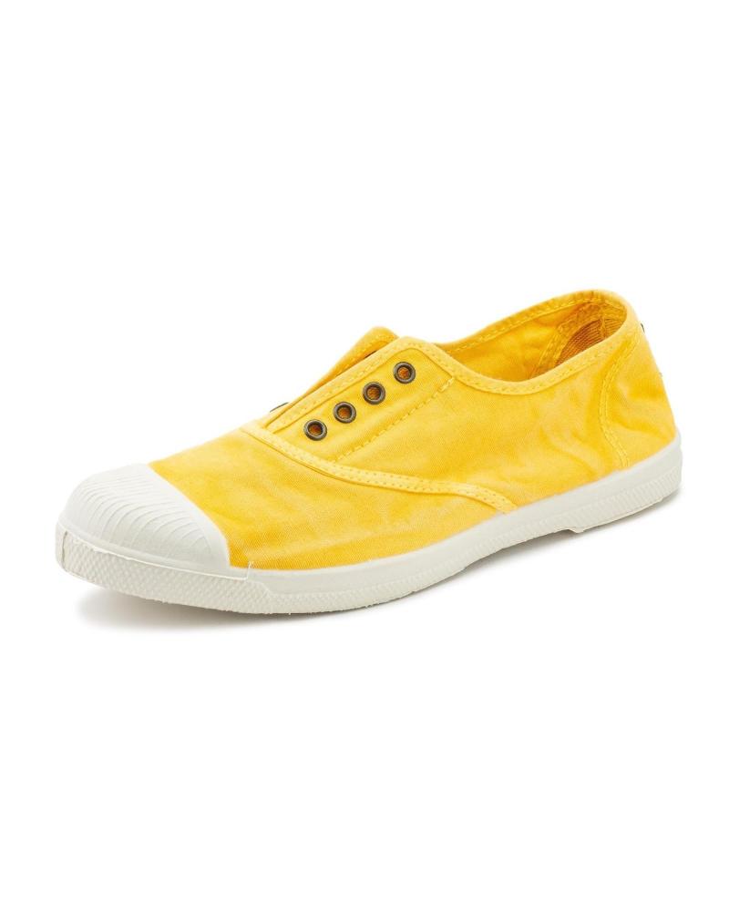Sneaker für Damen NATURAL WORLD 102E OLD LAVANDA ZAPATILLA DE MUJER CON PUNTERA DE GOMA - GOLDEN