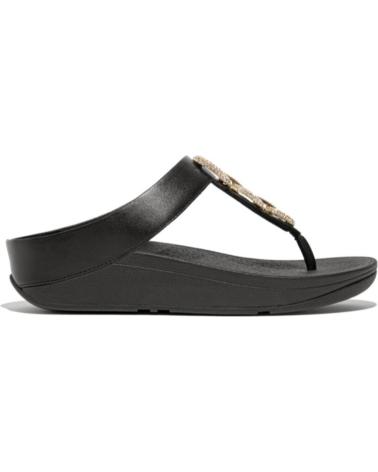 Sandálias-De-Mujer-FITFLOP-FINO-CRISTAL-CHAIN-T-NEGRO
