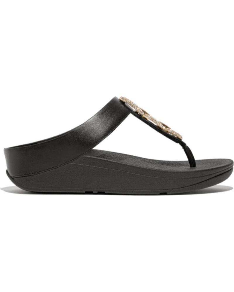 Sandálias-De-Mujer-FITFLOP-FINO-CRISTAL-CHAIN-T-NEGRO
