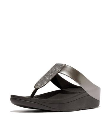 Sandálias de Mulher FITFLOP FINO GLITTERDUST PLATA