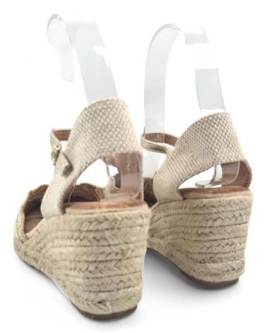 Sandalias de Mujer TIMBOS SANDALIA CUNA ESPARTO MUJER ORO 131305 AMARILLO
