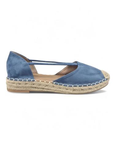 Sandalias de Mujer TIMBOS SANDALIA ESPARTO PLANA MUJER 131303 AZUL