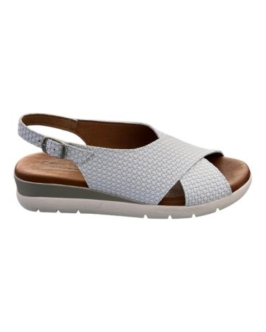 Sandali per Donna FANNY VALERO SANDALIA CRUZADA 237 BLANCO VARIOS COLORES