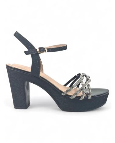 Sandalias de Mujer TIMBOS SANDALIA TACON FIESTA DE MUJER 131314 NEGRO