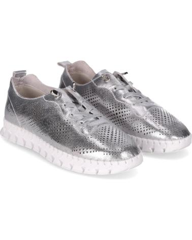 Woman shoes CHIKA10 RE FLORES 02 PLATA-METAL-SILVER