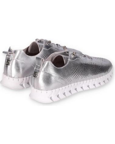 Woman shoes CHIKA10 RE FLORES 02 PLATA-METAL-SILVER