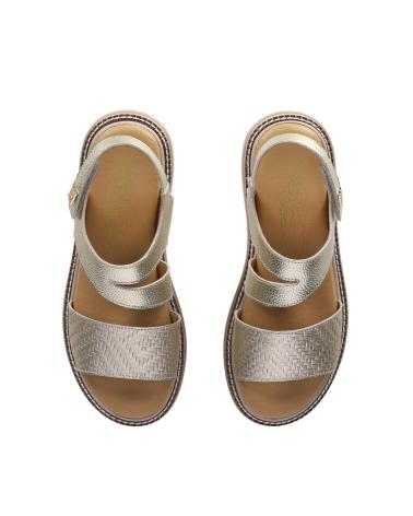 Sandales pour Femme CHIKA10 RE MORERA 04 PLATINO-LG GOLD