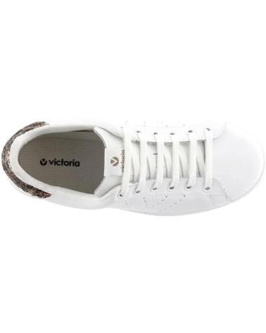 Sportivo per Donna VICTORIA SNEAKERS GLITTER 1125104 TAUPE