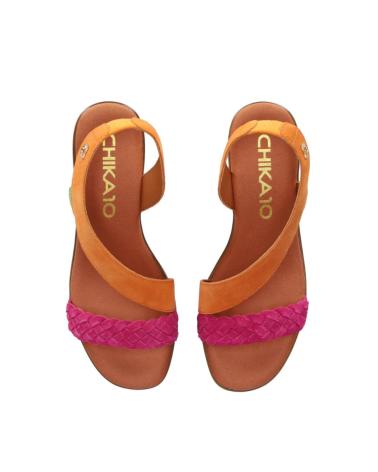 Scarpe per Donna CHIKA10 SANDALIA CON TACON PARA MUJER NEW GOTICA 11 COLOR N NARANJA
