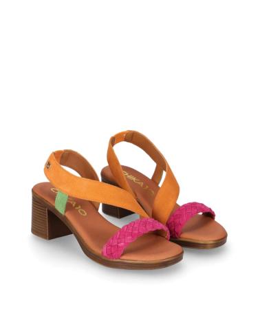Scarpe per Donna CHIKA10 SANDALIA CON TACON PARA MUJER NEW GOTICA 11 COLOR N NARANJA