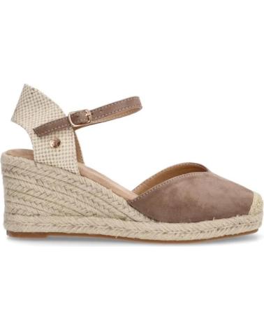 Sandálias de Mulher ETIKA CUNA DE YUTE ESTILO VALENCIANA PARA MUJER 20010 COLOR TAUPE