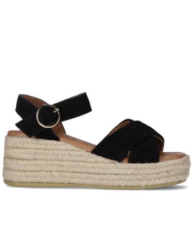Sandalias de Mujer CHIKA10 SANDALIA CON CUNA Y PLATAFORMA PARA MUJER MUJER NEW NEGRO