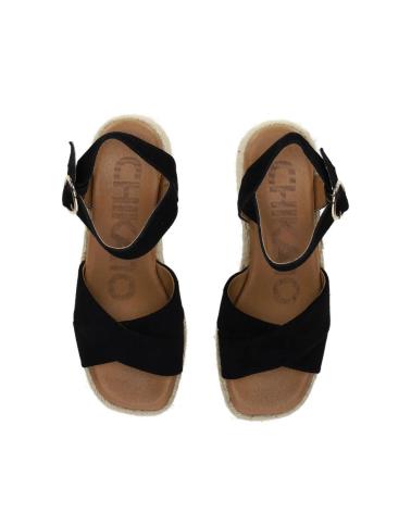 Sandálias de Mulher CHIKA10 SANDALIA CON CUNA Y PLATAFORMA PARA MUJER MUJER NEW NEGRO