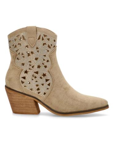 Botins de Mulher ETIKA BOTIN DE ENTRETIEMPO CON TACON PARA MUJER 31120 COLOR TAUPE