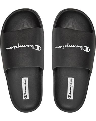 Zehansandalen für Damen CHAMPION CHANCLAS NEGRA SOFT SLIPPER W NEGRO