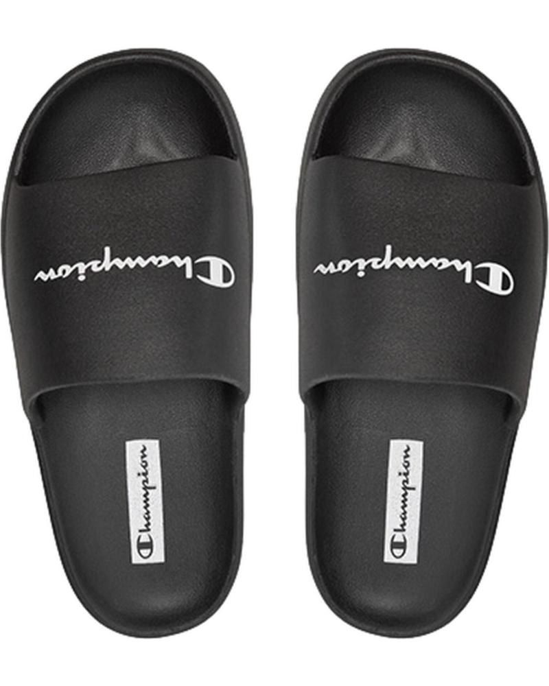 Zehansandalen für Damen CHAMPION CHANCLAS NEGRA SOFT SLIPPER W NEGRO