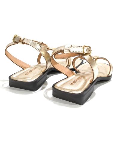 Sandalias de Mujer GIOSEPPO SANDALIA CASUAL DE PIEL CON SUELA DE GOMA PLATINO