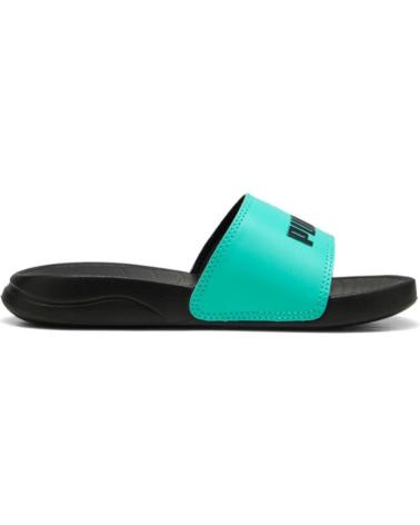 PUMA POPCAT 20 JR GREEN SLIDE SANDALS VARIOS COLORES