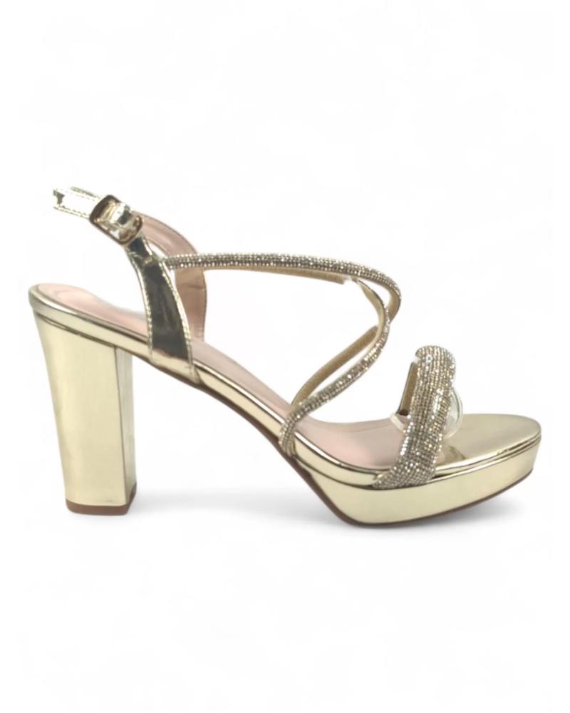 Sandalias de Mujer TIMBOS SANDALIA TACON FIESTA DE MUJER ORO 131311 AMARILLO