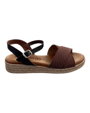 Sandali per Donna FANNY VALERO SANDALIA 410 MARRON VARIOS COLORES