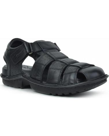 Sandales pour Homme KANGAROOS SANDALIAS DE HOMBRE 861-11 PIEL NEGROPIEL NEGRO