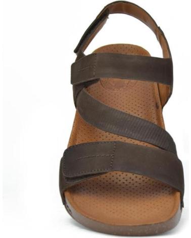 Sandálias de Homem CORONEL TAPIOCCA SANDALIAS DE HOMBRE C635-58 NOBUCK MARRONNOBUCK MARRON