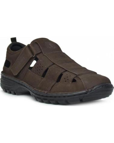 Sandales pour Homme CORONEL TAPIOCCA SANDALIAS DE HOMBRE C630-58 NOBUCK MARRONNOBUCK MARRON