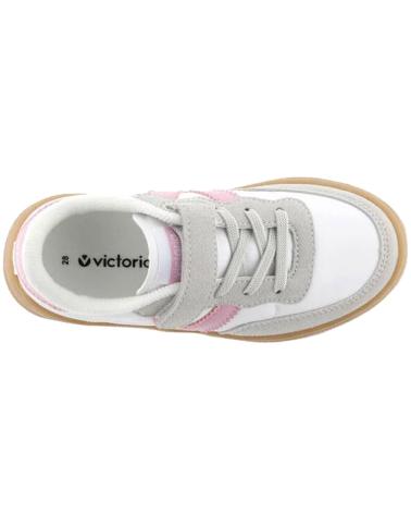 Zapatillas deporte pour Fille VICTORIA DEPORTIVA PARA CHICA 1256102 OSLO ROSA