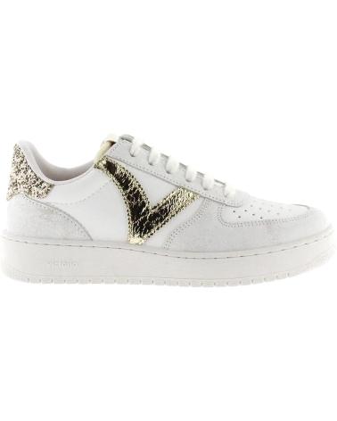 Woman Trainers VICTORIA SNEAKERS MADRID CRAQUELADO 1258233 PLATINO