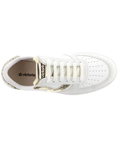 Esportes  de Mulher VICTORIA SNEAKERS MADRID CRAQUELADO 1258233 PLATINO